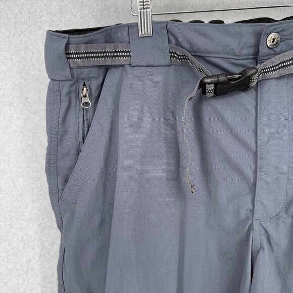Duluth Mens Dry on the Fly 9" Shorts Size 2XL XXL Gray Blue Nylon Belted Outdoor - Picture 2 of 12